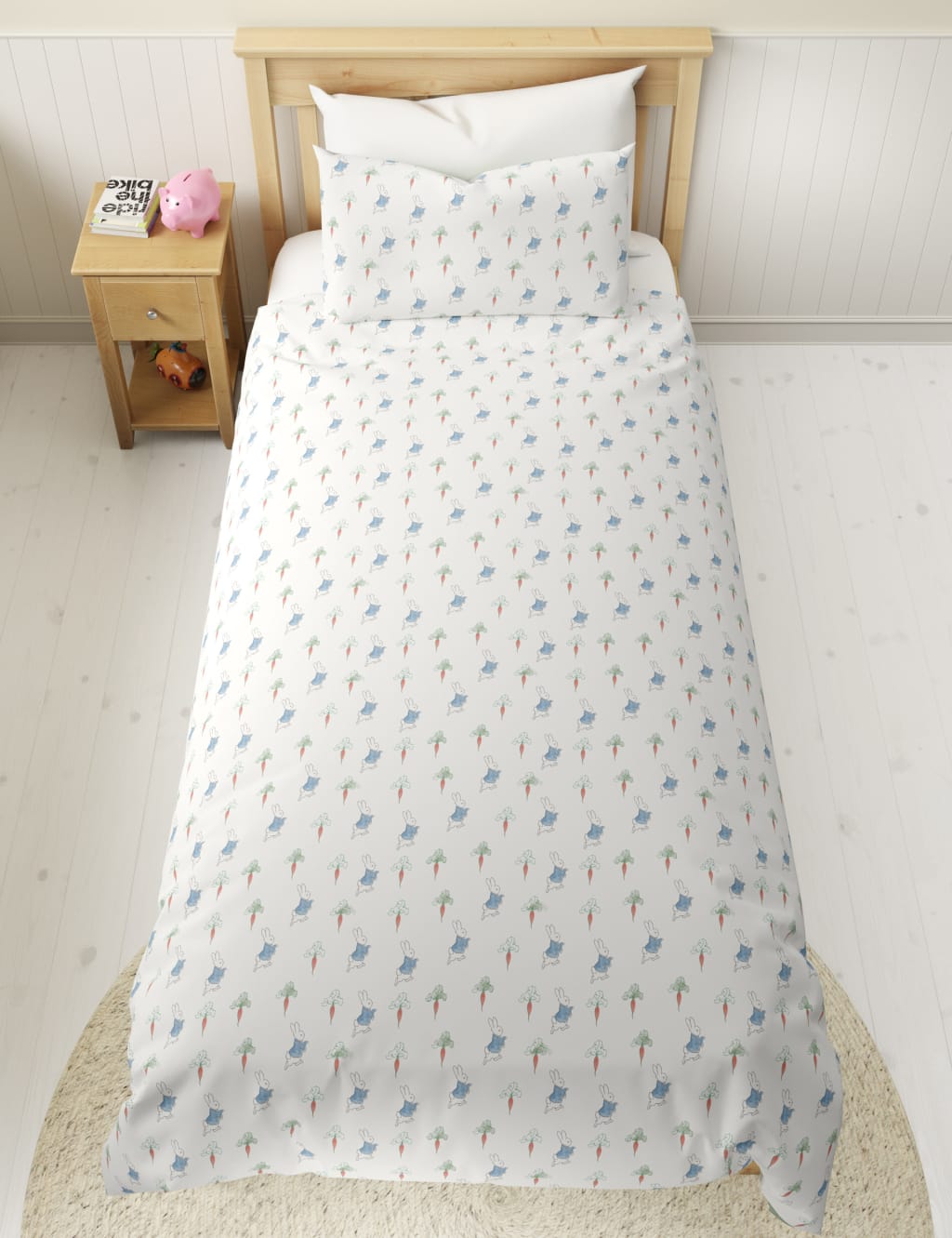 Peter Rabbit™ Pure Cotton Bedding Set M&S Collection M&S