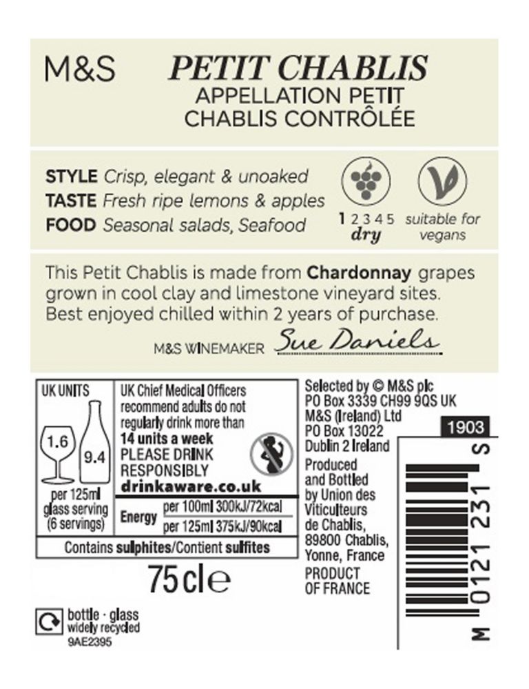 Petit Chablis - Case of 6 2 of 2
