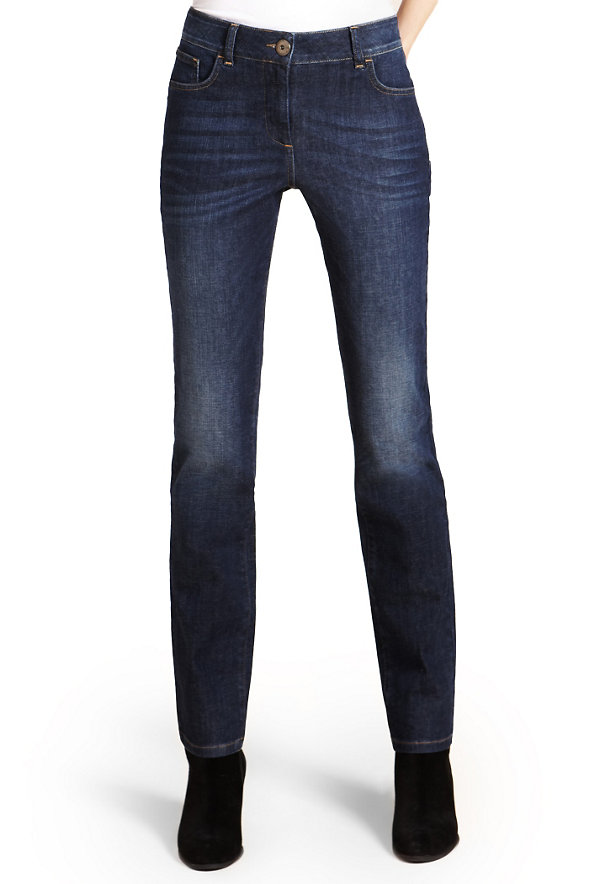 Petite Body Shape Denim Lana Straight Leg Jeans Image 1 of 1