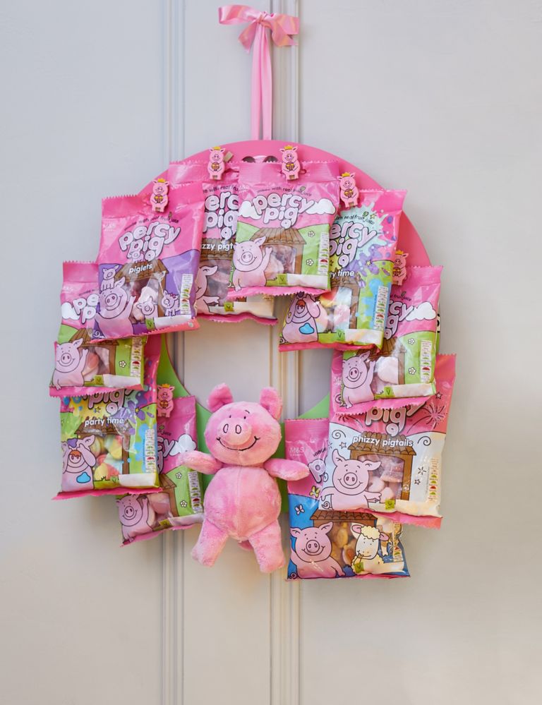 Picture Holder with Percy Pig favourites & Plush Toy 1 of 5