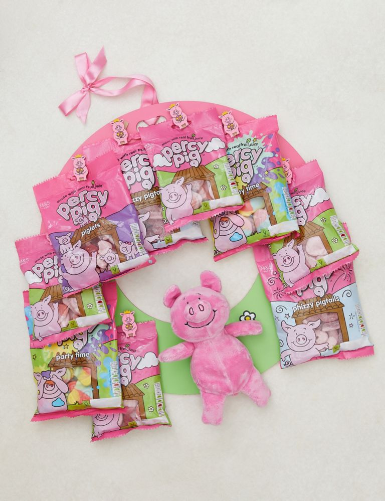 Picture Holder with Percy Pig favourites & Plush Toy 5 of 5