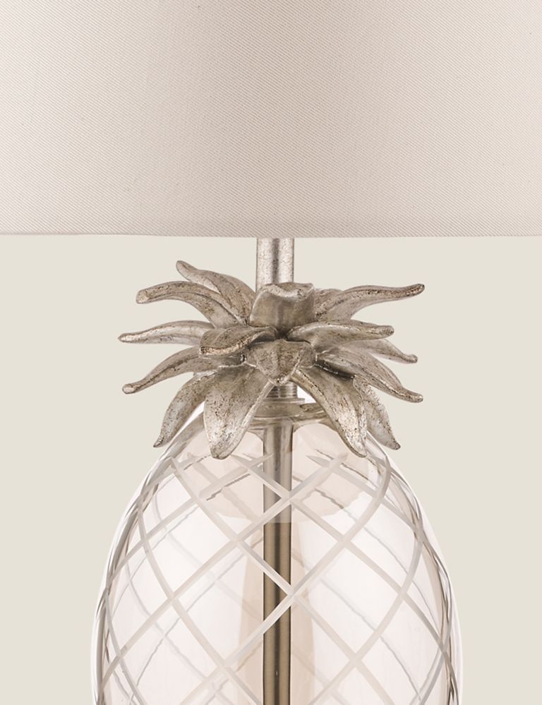 Pineapple Glass Table Lamp 2 of 5