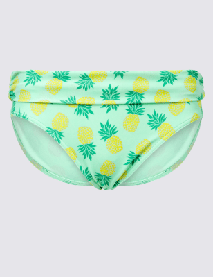 pineapple bathing suit bottoms