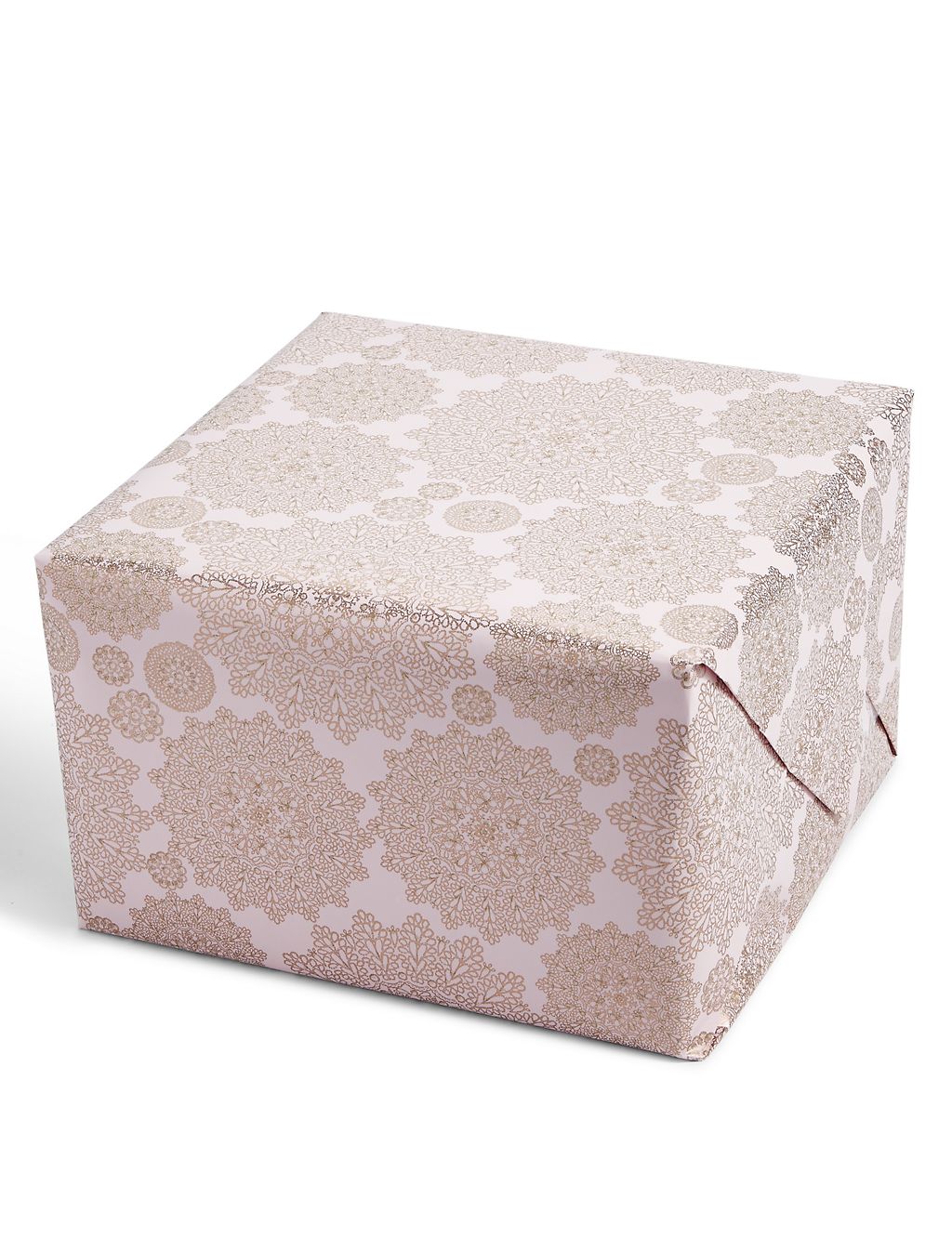 Pink & Gold Glitter 3m Wrapping Paper 1 of 3