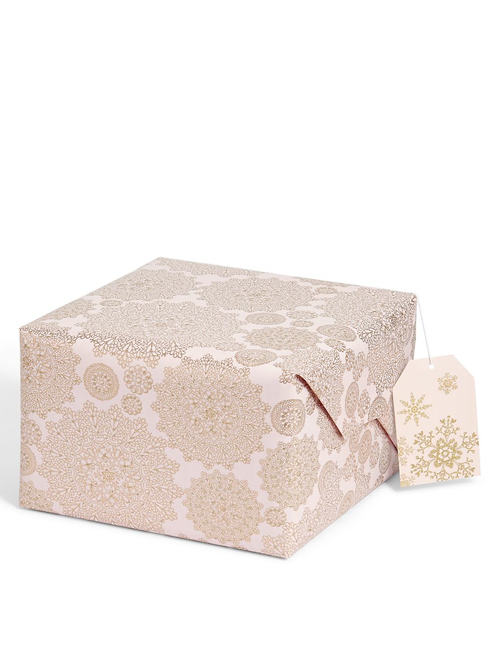 Pink & Gold Glitter 3m Wrapping Paper 2 of 3
