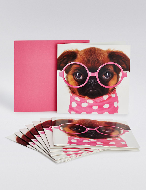 Pink Dog Multipack Cards Image 1 of 2