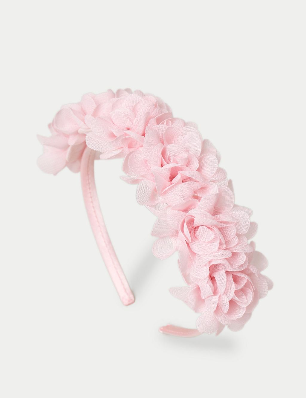 Pink Flower Headband 2 of 2