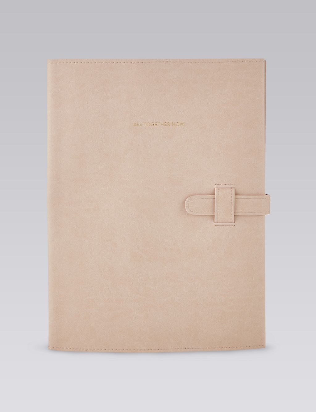 Pink Mock Leather Folio with Notepad 3 of 3
