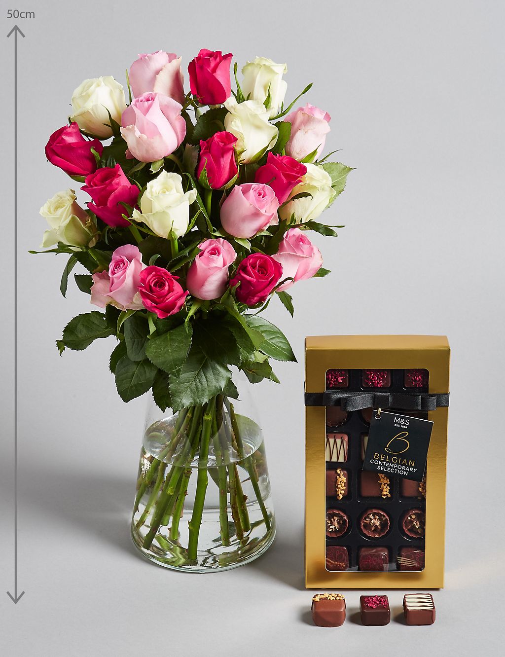 Pink Rose & Chocolate Gift Selection 2 of 4