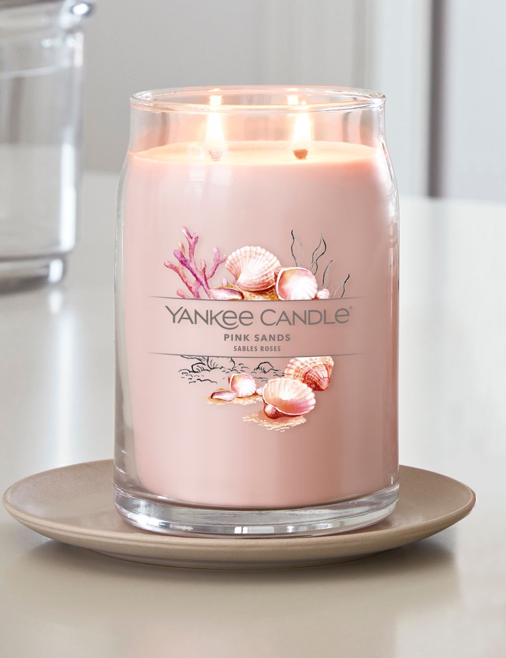 Yankee Candle(R) 20oz. Signature Pink Sands(tm) Large Jar Candle