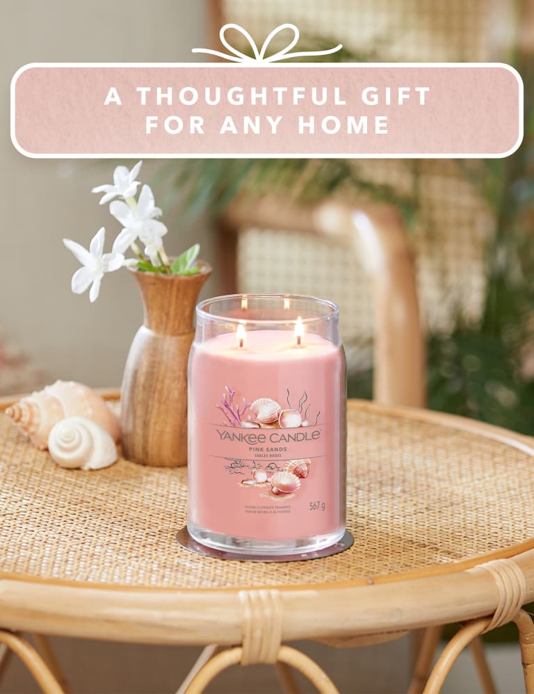 Pink Sands Signature Large Jar Scented Candle Yankee Candle M S