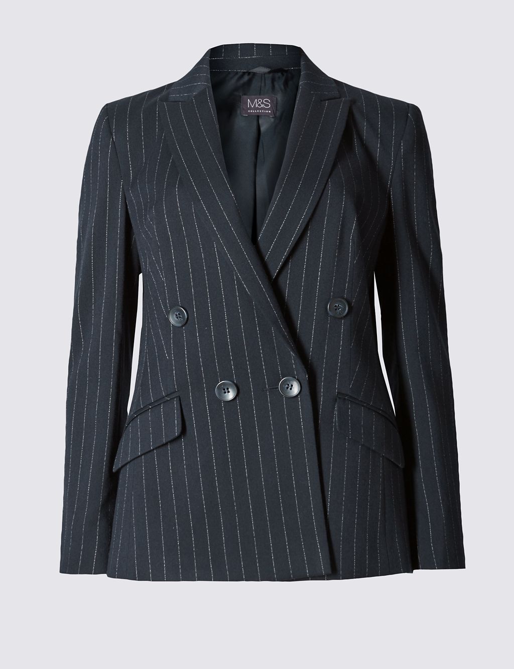 Pinstripe Double Breasted Jacket 1 of 5