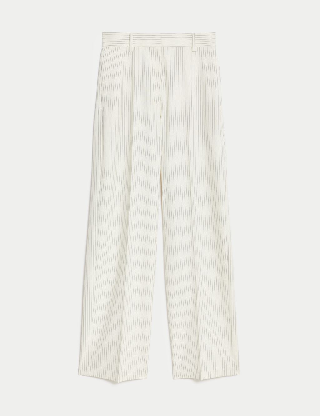 Pinstripe Tailored Wide Leg Trousers 1 of 6