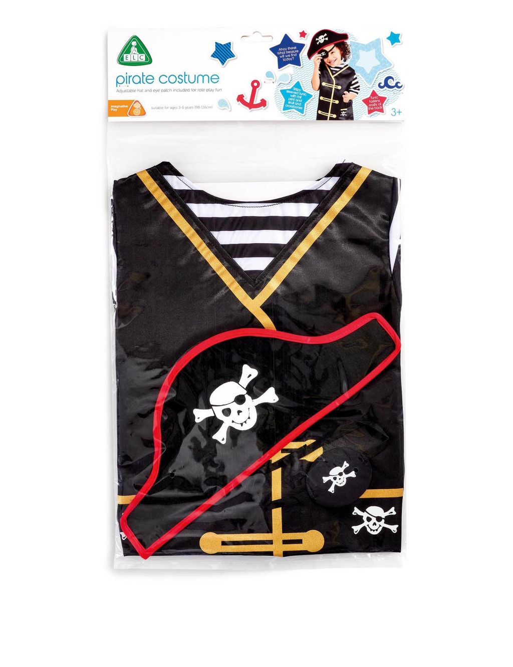 Pirate Costume (3–6 Yrs) 1 of 3