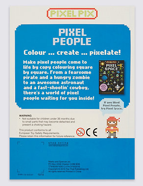 Pixel Pix People Activity Book Image 2 of 3
