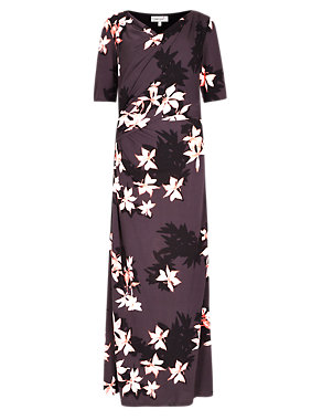 Placement Floral Maxi Dress Image 2 of 4