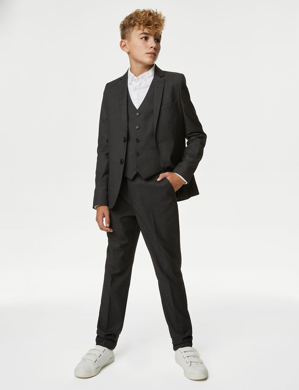 Plain Suit Trousers (6-16 Yrs) 3 of 8