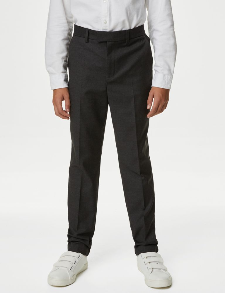 Buy Plain Suit Trousers (6-16 Yrs) | M&S Collection | M&S