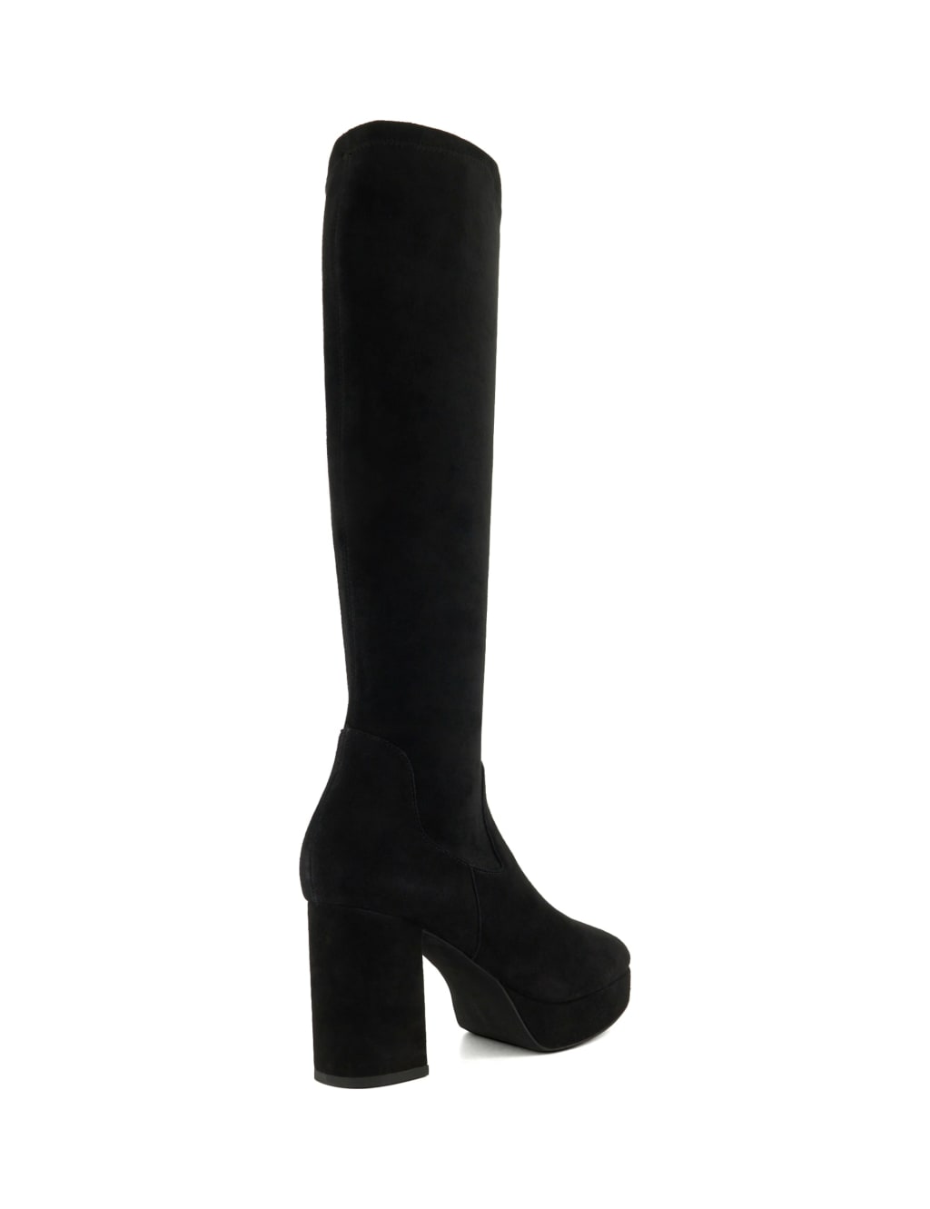 Platform Block Heel Knee High Boots 4 of 4