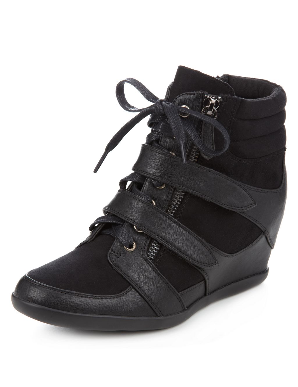 Platform Wedge Ankle Boots with Insolia® 2 of 6