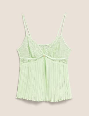 Pleat Lace Camisole Rosie M S