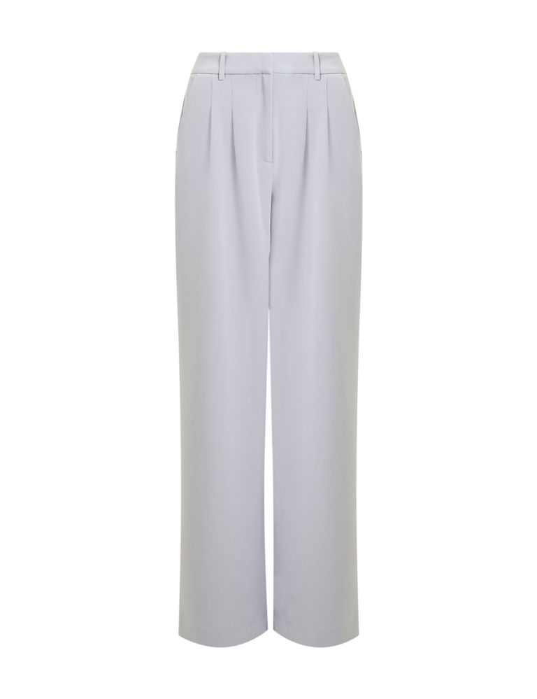Pleat Front Straight Leg Trousers 2 of 4