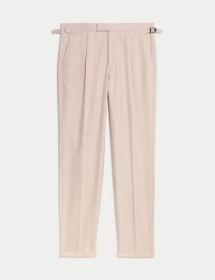 Pleat Front Tailored Trousers Image 2 of 6