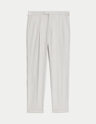 Pleat Front Tailored Trousers Image 2 of 6