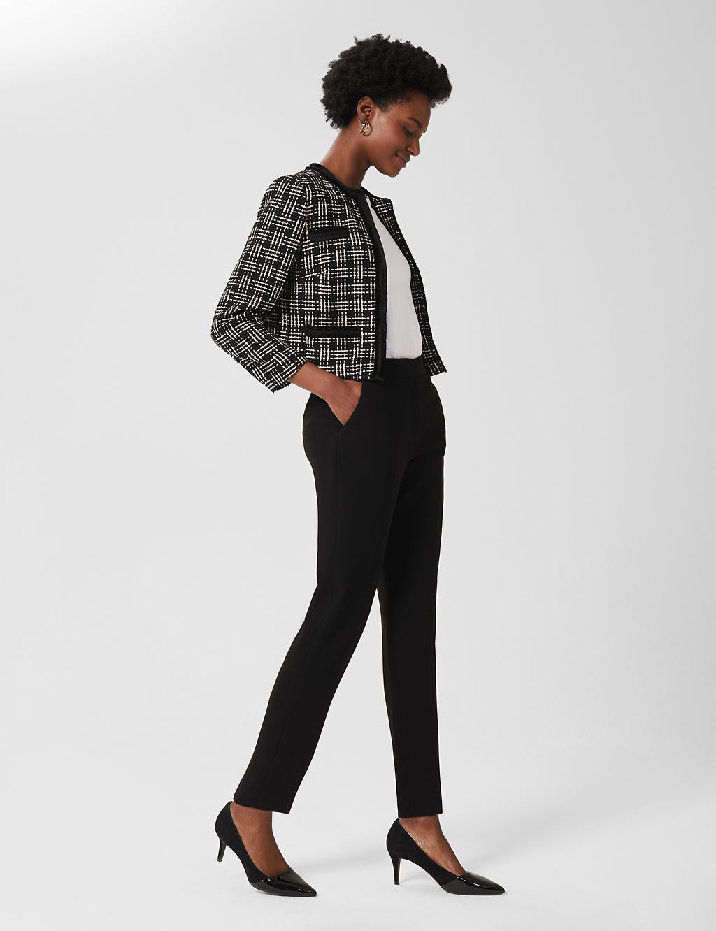 Pleat Front Tapered Trousers 5 of 5