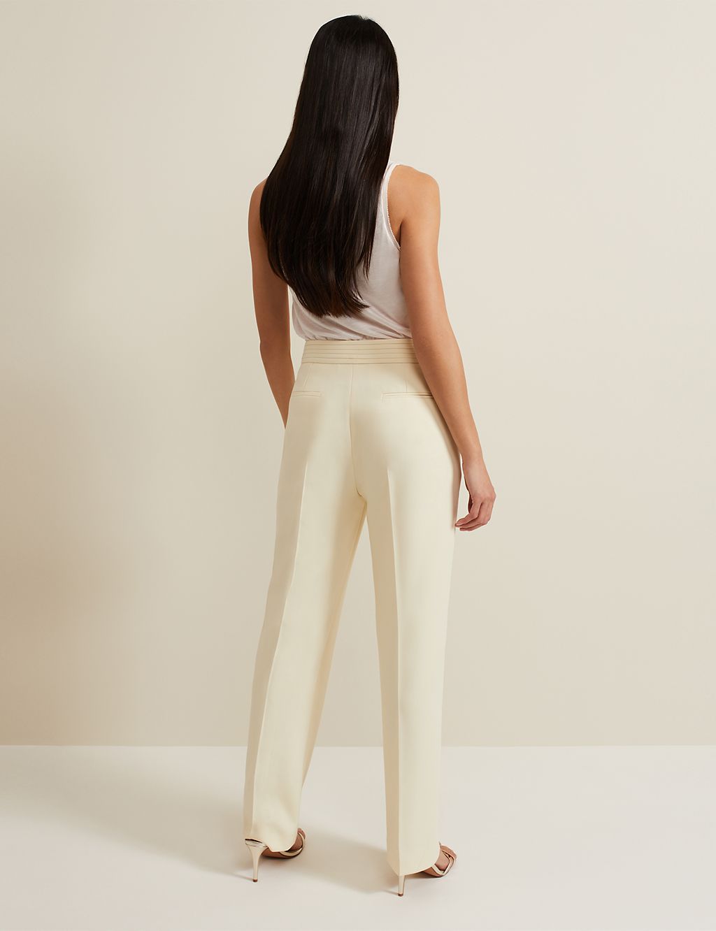 Pleat Front Tapered Trousers 6 of 7