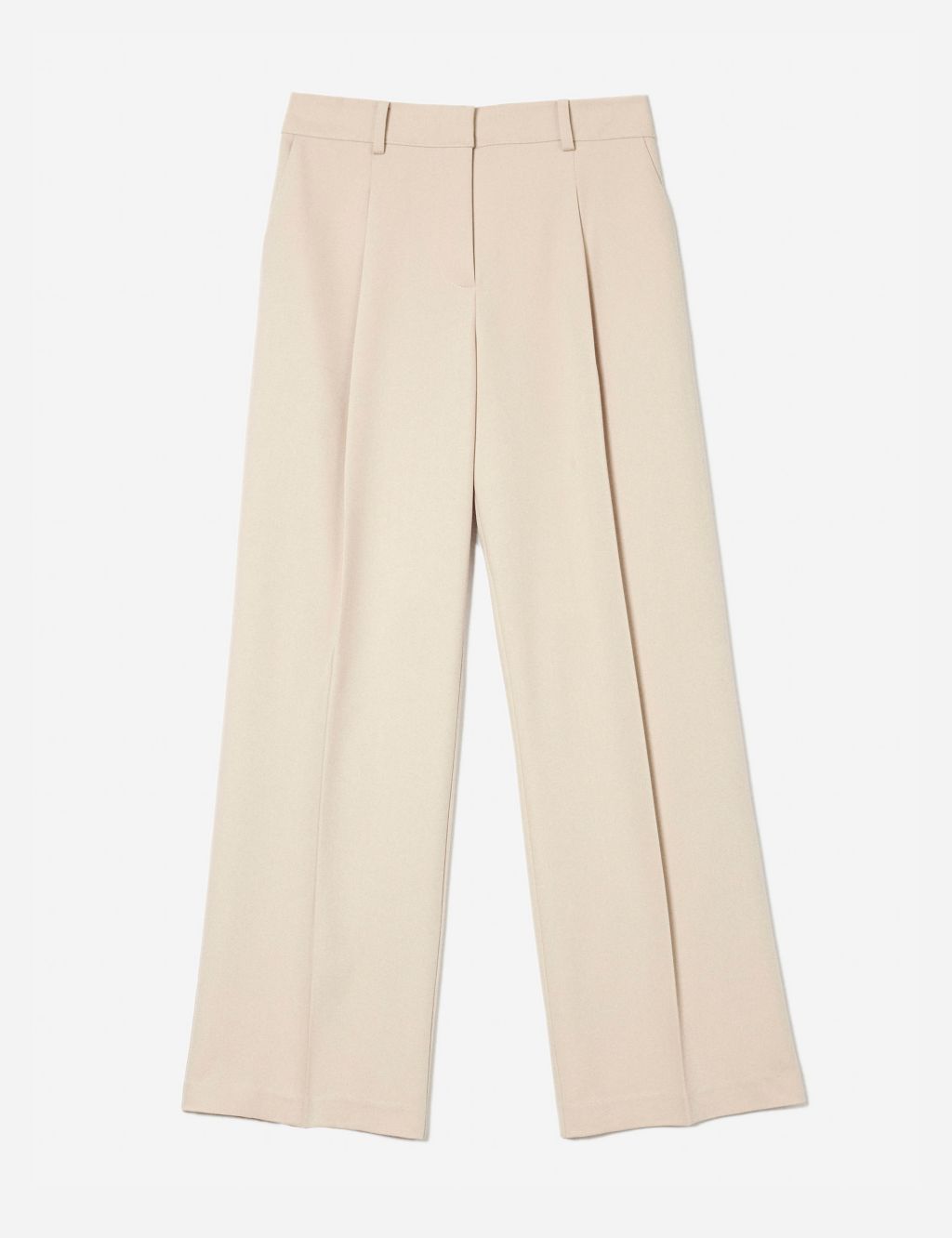Pleat Front Wide Leg Chinos 1 of 4
