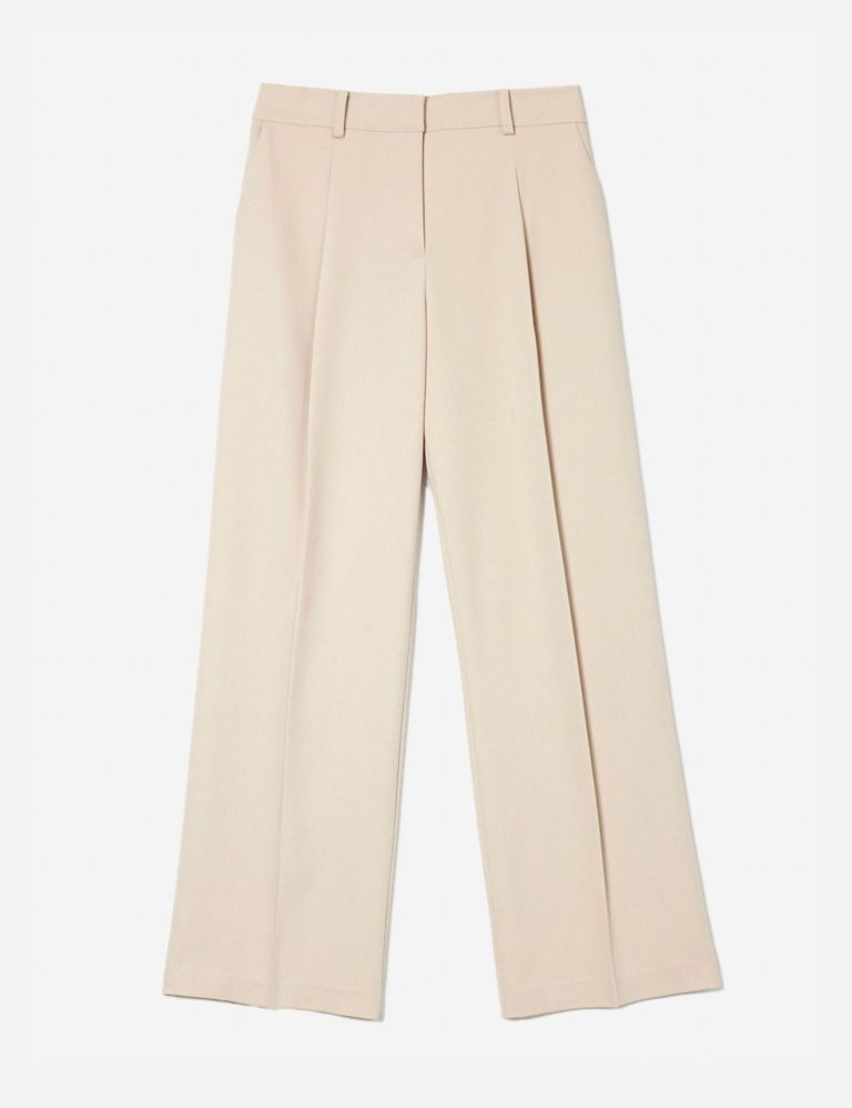 Pleat Front Wide Leg Chinos 2 of 4