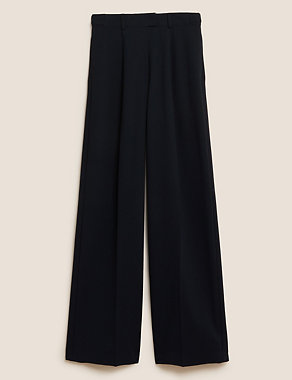 Pleat Front Wide Leg Trousers Image 2 of 7