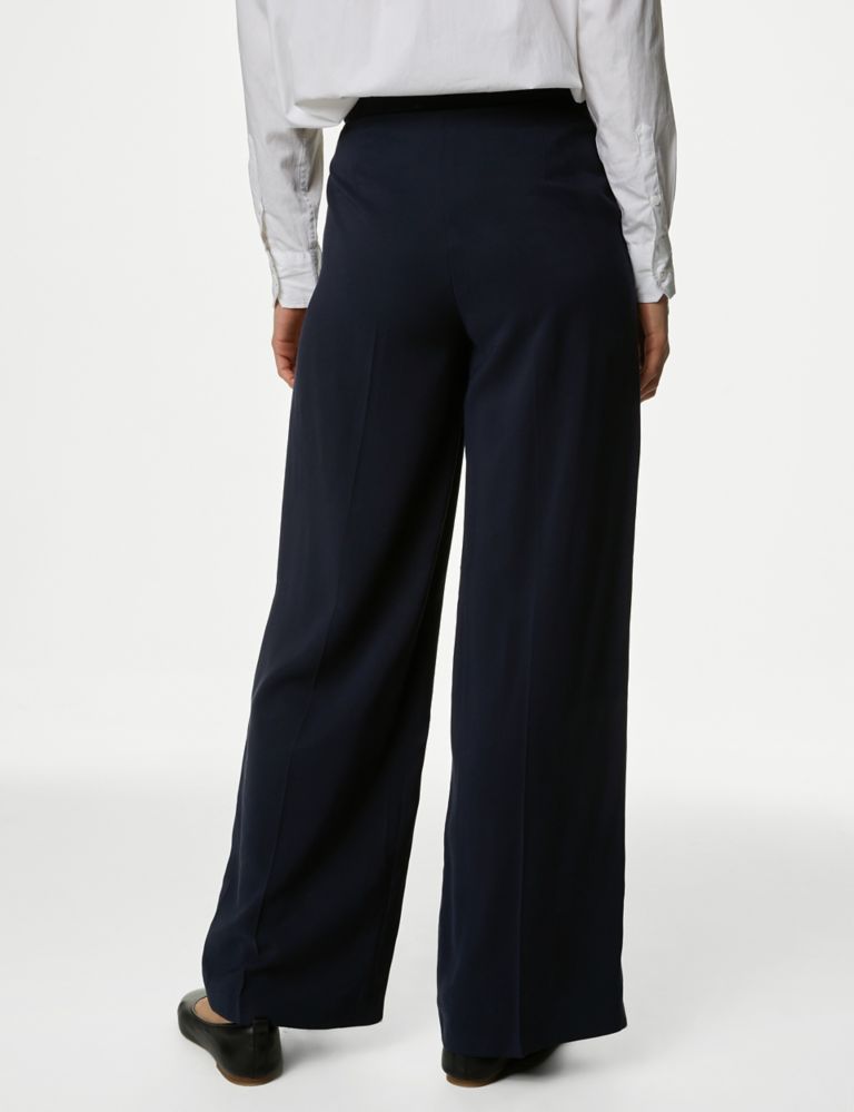 Pleat Front Wide Leg Trousers 6 of 6