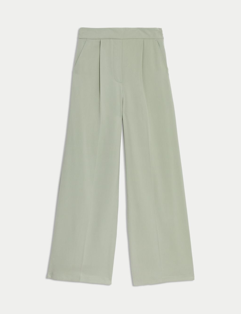 Pleat Front Wide Leg Trousers 1 of 6