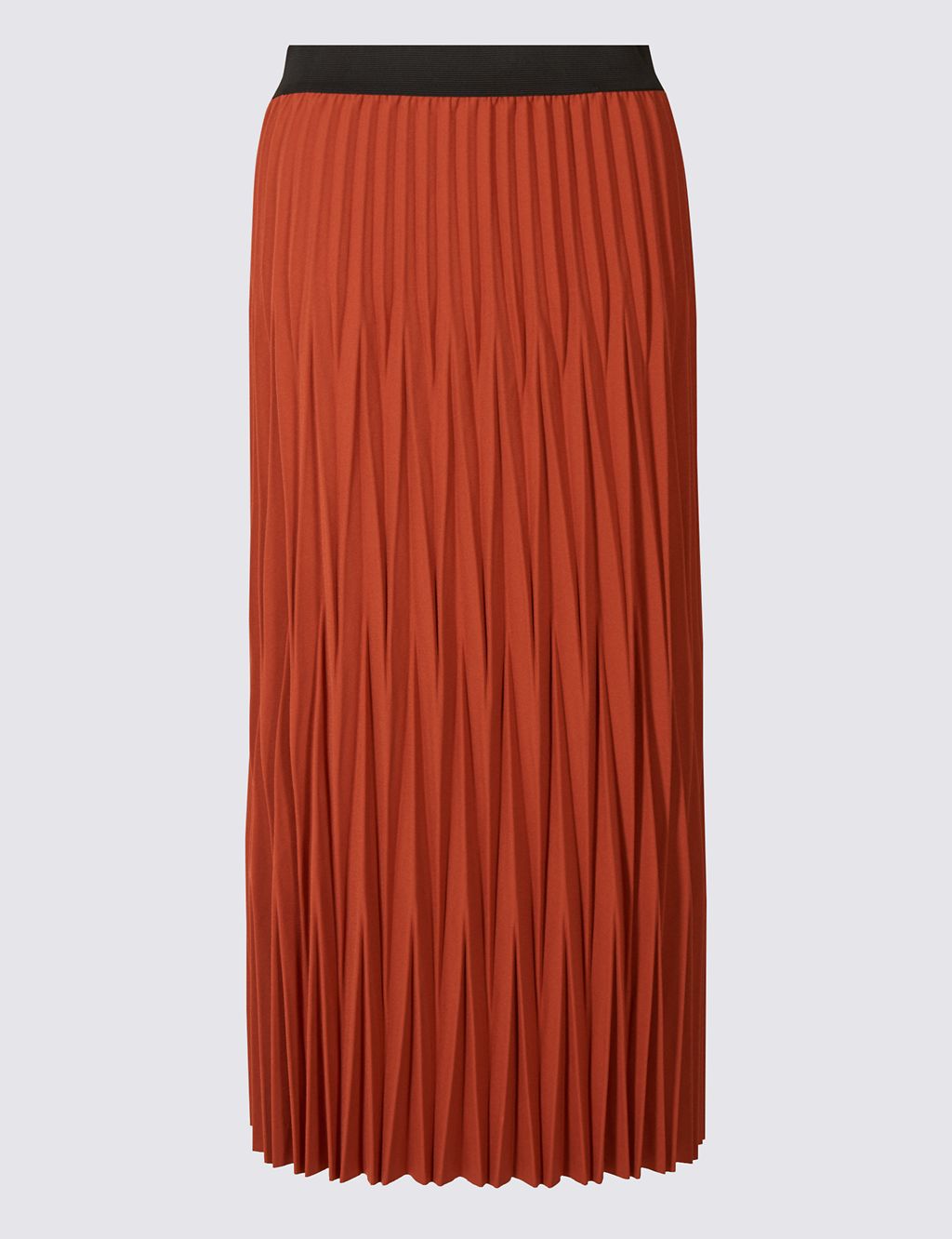 Pleated A-Line Midi Skirt 1 of 5