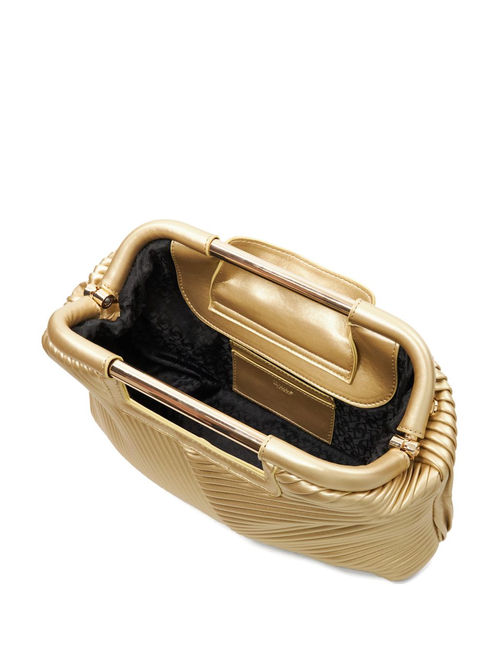 Pleated Chain Strap Clutch Bag 5 of 5