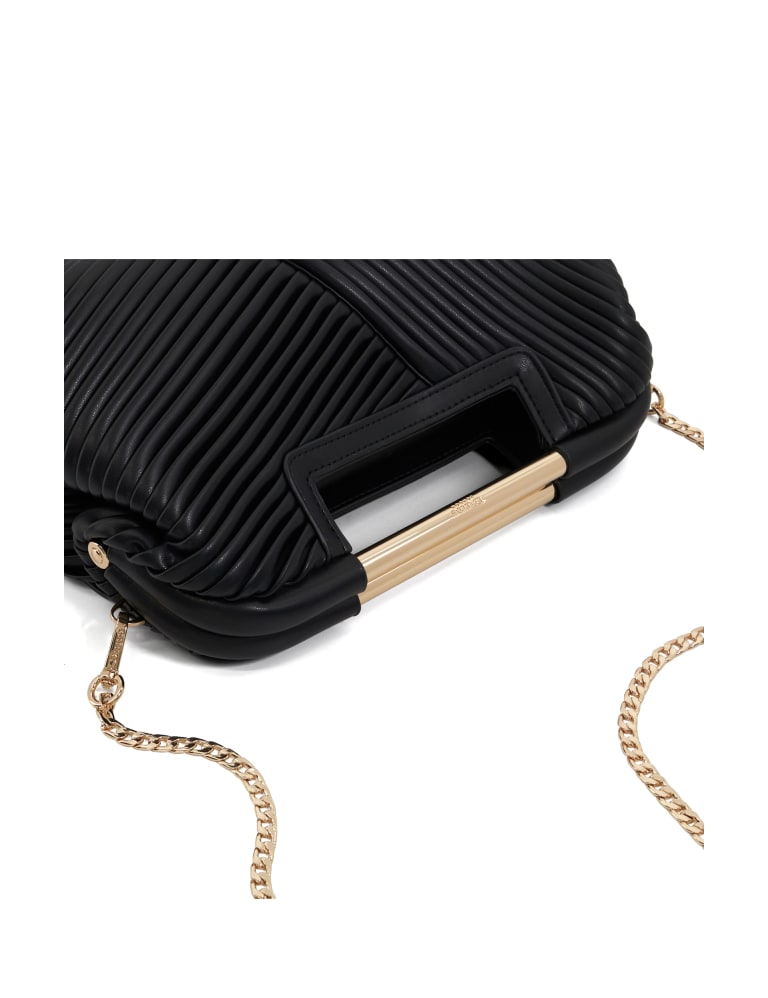 Pleated Chain Strap Clutch Bag 3 of 4