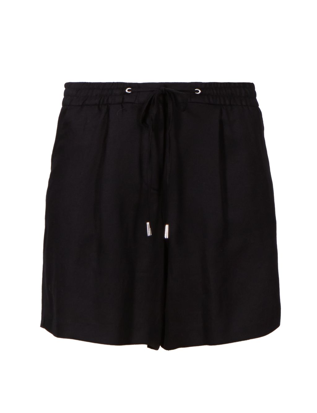 Pleated Holiday Shorts with Linen 1 of 4