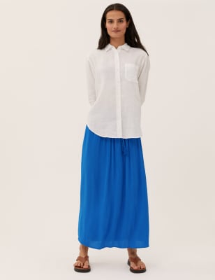 m&s maxi skirt