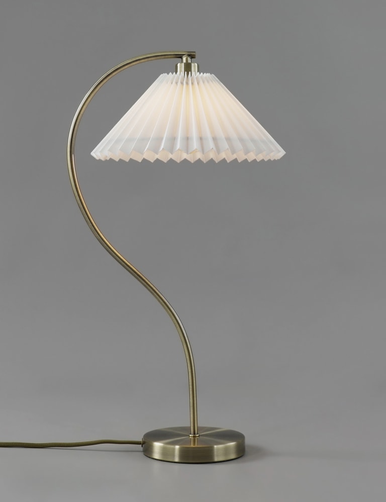 Pleated Medium Table Lamp 7 of 7