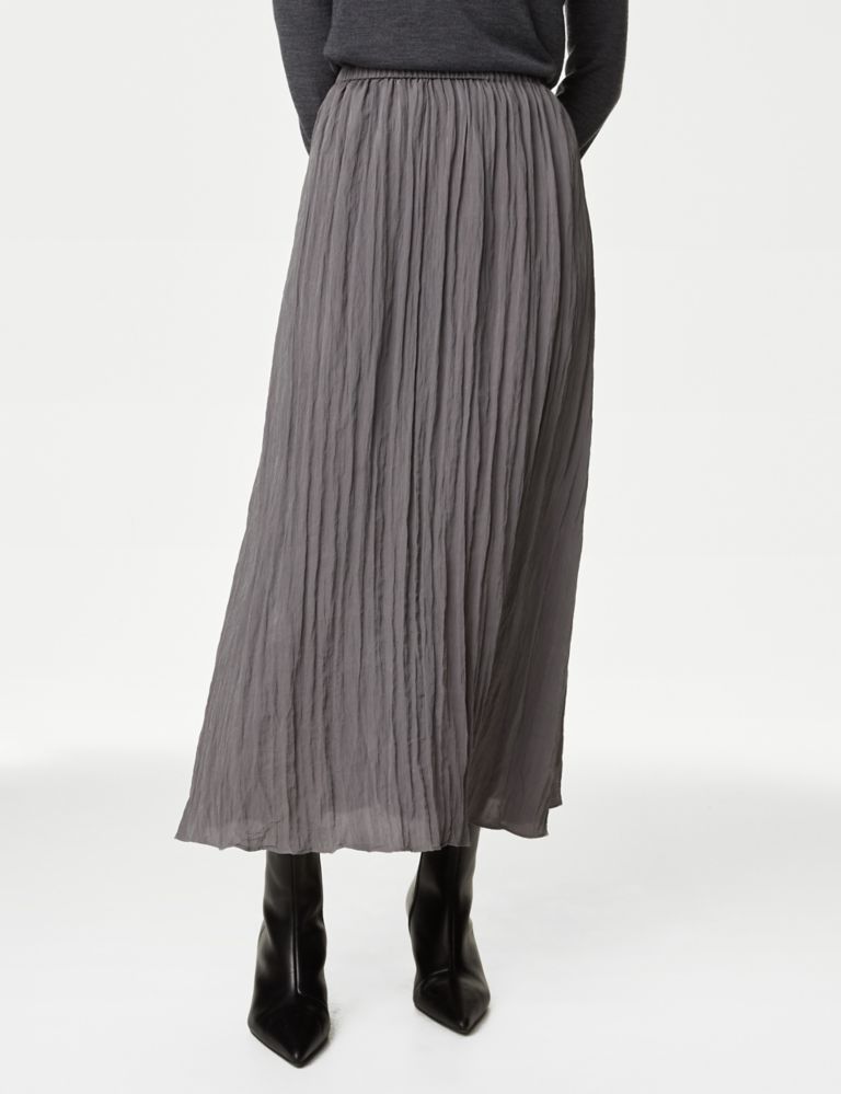 Pleated Midaxi Skirt 4 of 5
