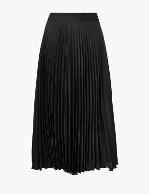 Pleated Midi Skirt M S Collection M S