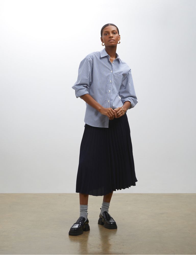 Pleated Midi Skirt | Finery London | M&S
