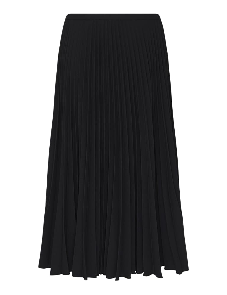 Black midi skirt m&s cheap