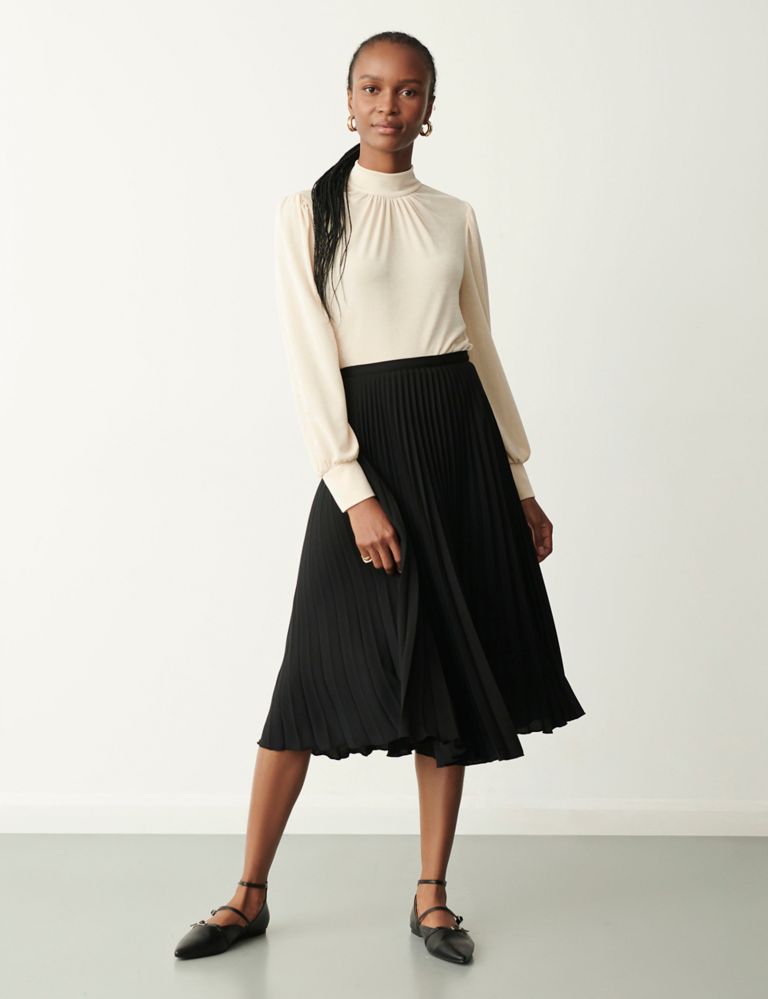Pleated Midi Skirt | Finery London | M&S
