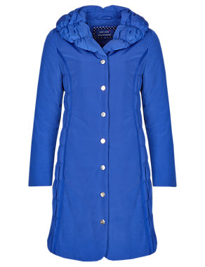 Pleated Side Panel Padded Coat with Stormwear™ Image 2 of 7