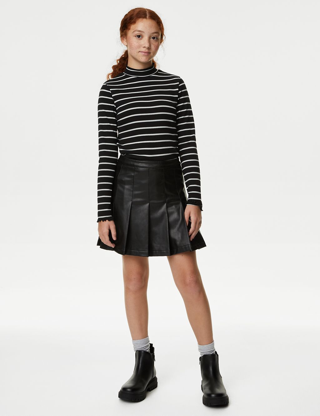 Pleated Skirt (6-16 Yrs) | M&S Collection | M&S
