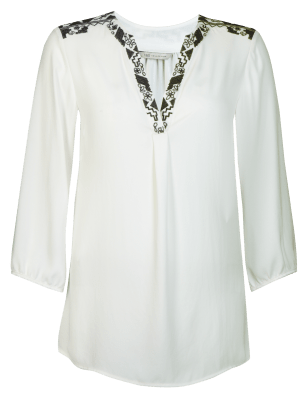 boho embroidered shirt