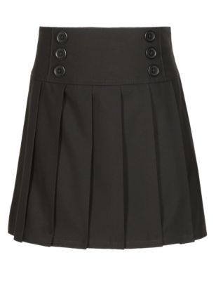 Plus Fit Drop Waist Pleated Fashion Skirt (Older Girls) Image 2 of 5